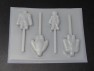 509sp Little Hero Bayman Chocolate or Hard Candy Lollipop Mold